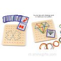 Patroonkaarten grafisch vroeg leren educatief speelgoed